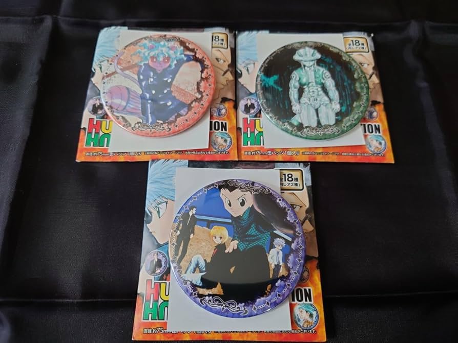 HUNTER×HUNTER ネフェルピトー 和紙缶バッジ20個 キルア ゴン Amazon.co.jp: HUNTER×HUNTER ハンターハンター コレクション缶